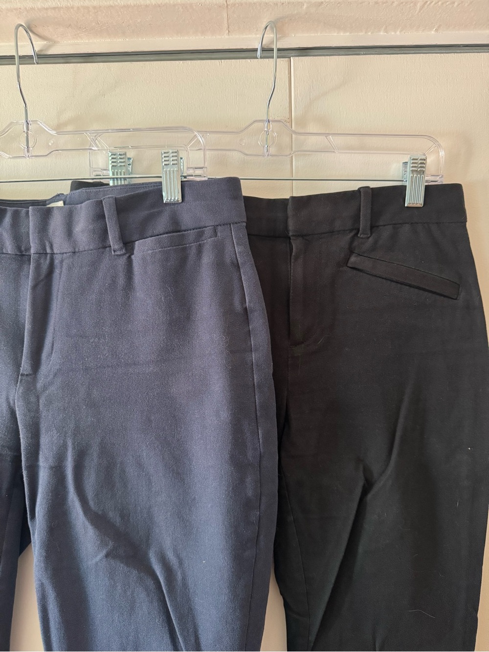 GAP Women’s Signature Skinny Ankle Pants - Navy and Black
